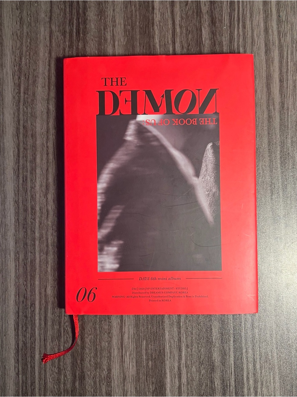 The Demon 06 Red Hardcover Book